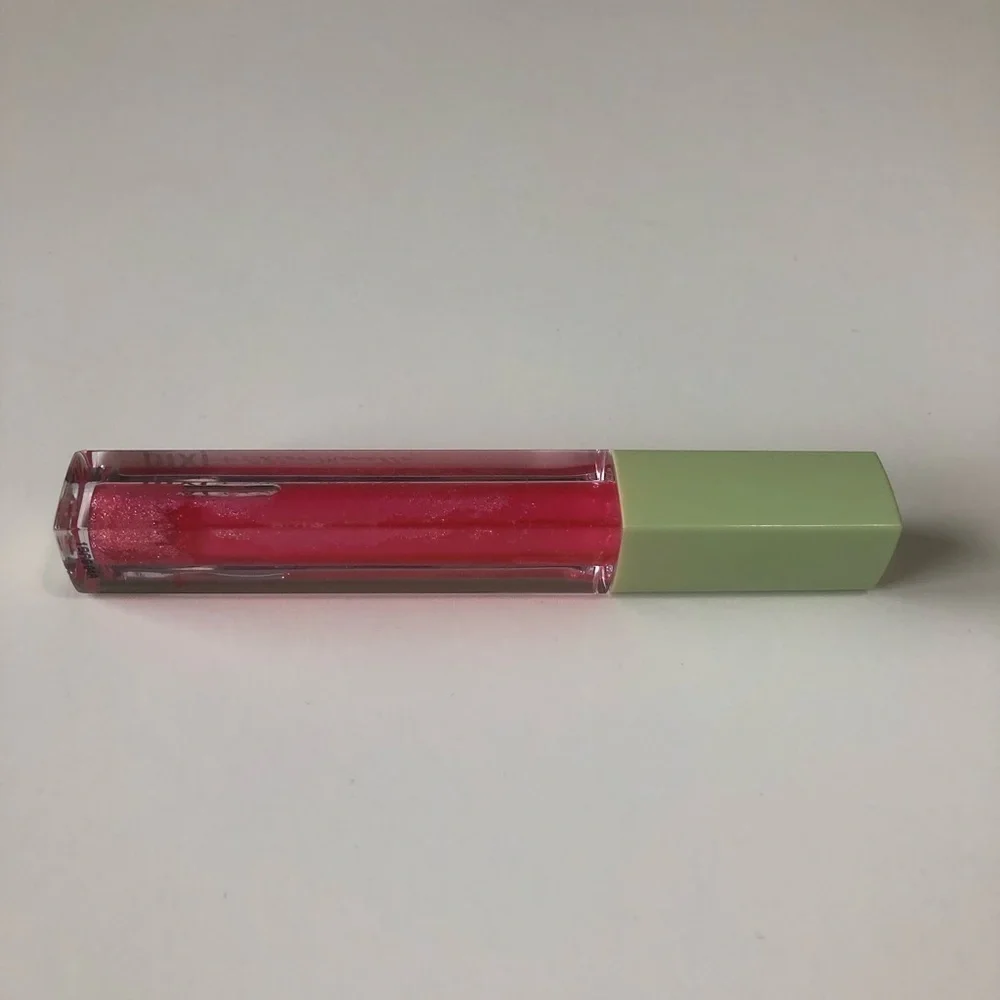 Pixi + Chloe Morello Pink Lip Balm Gloss High-Shine in color Bonbon